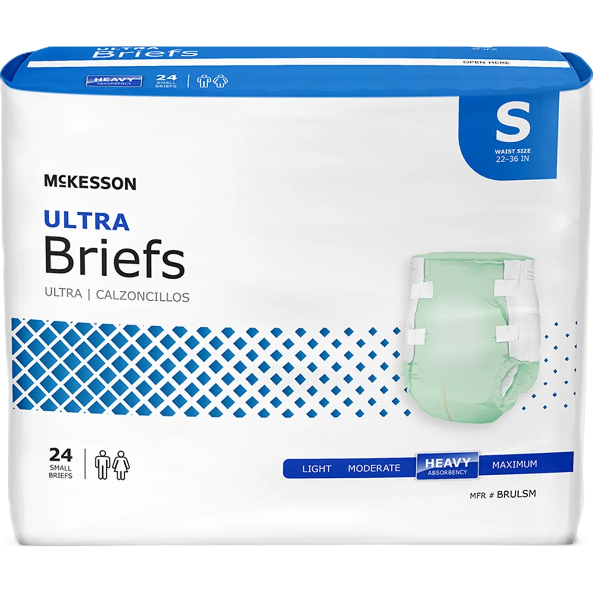 McKesson Ultra Briefs Heavy Absorbency