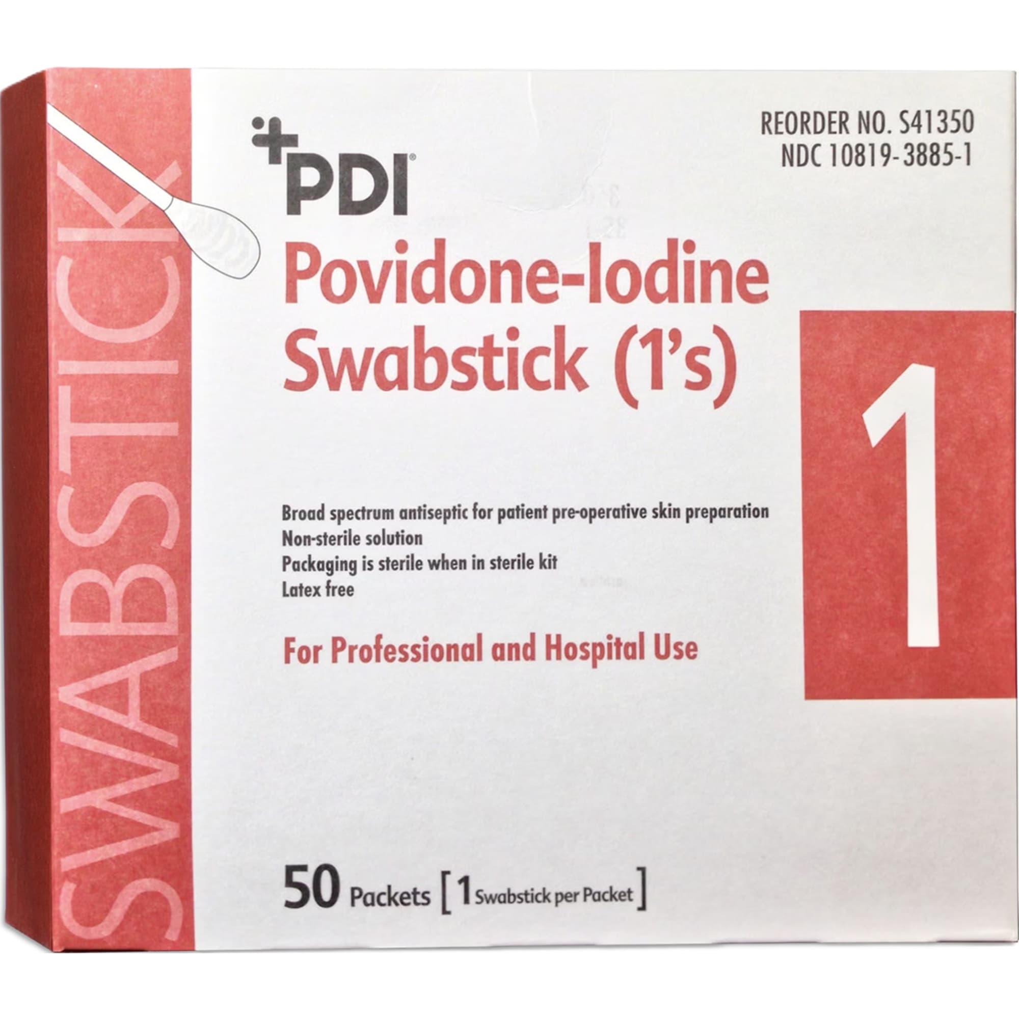 PDI Impregnated Swabstick