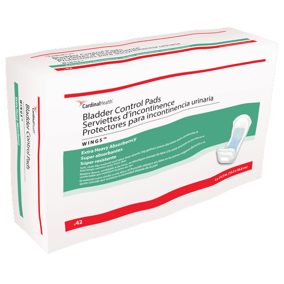 Cardinal Sure Care Pads, Extra Heavy Absorbency