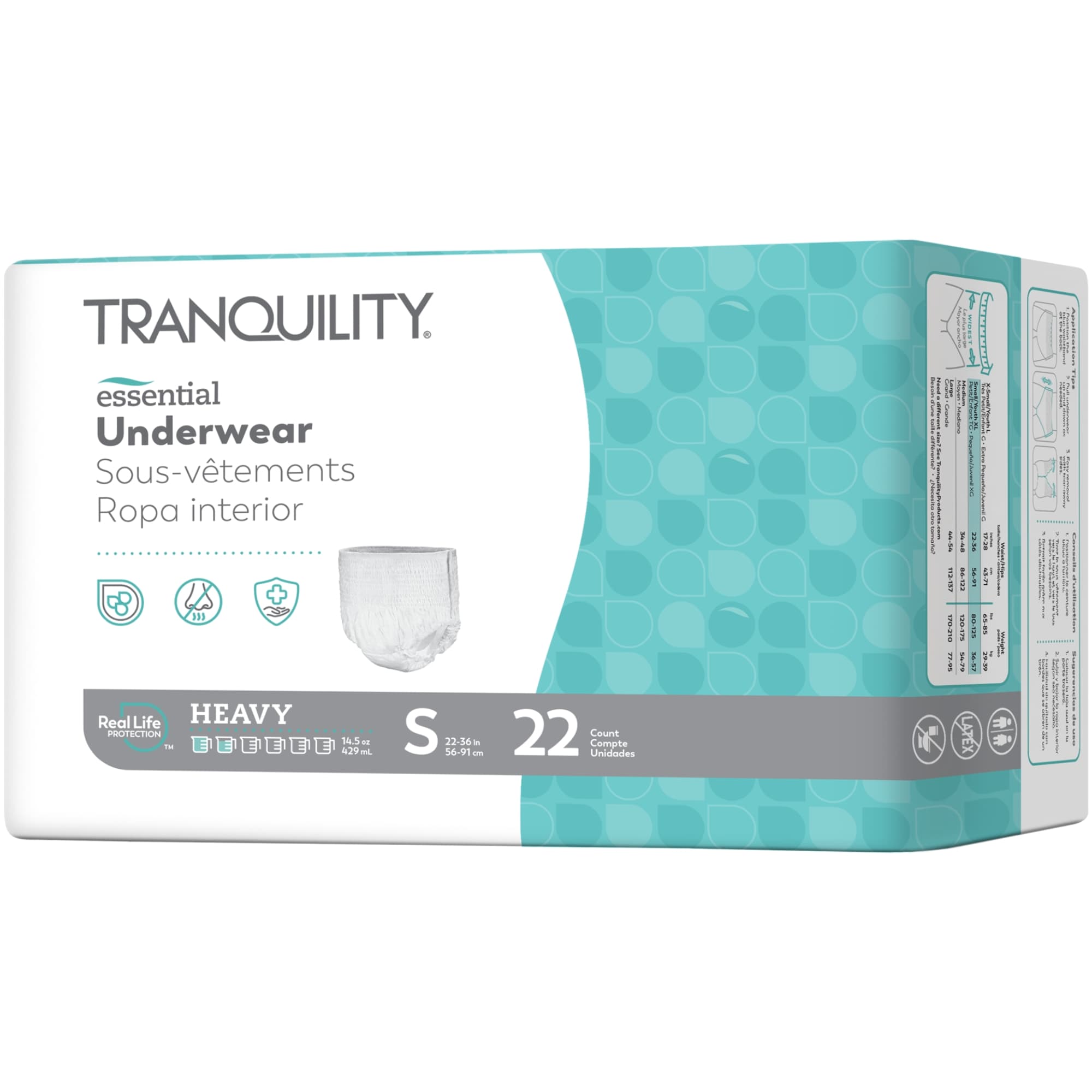 Tranquility Essential Adult Incontinence Pull-Up Underwear, Heavy Absorbency