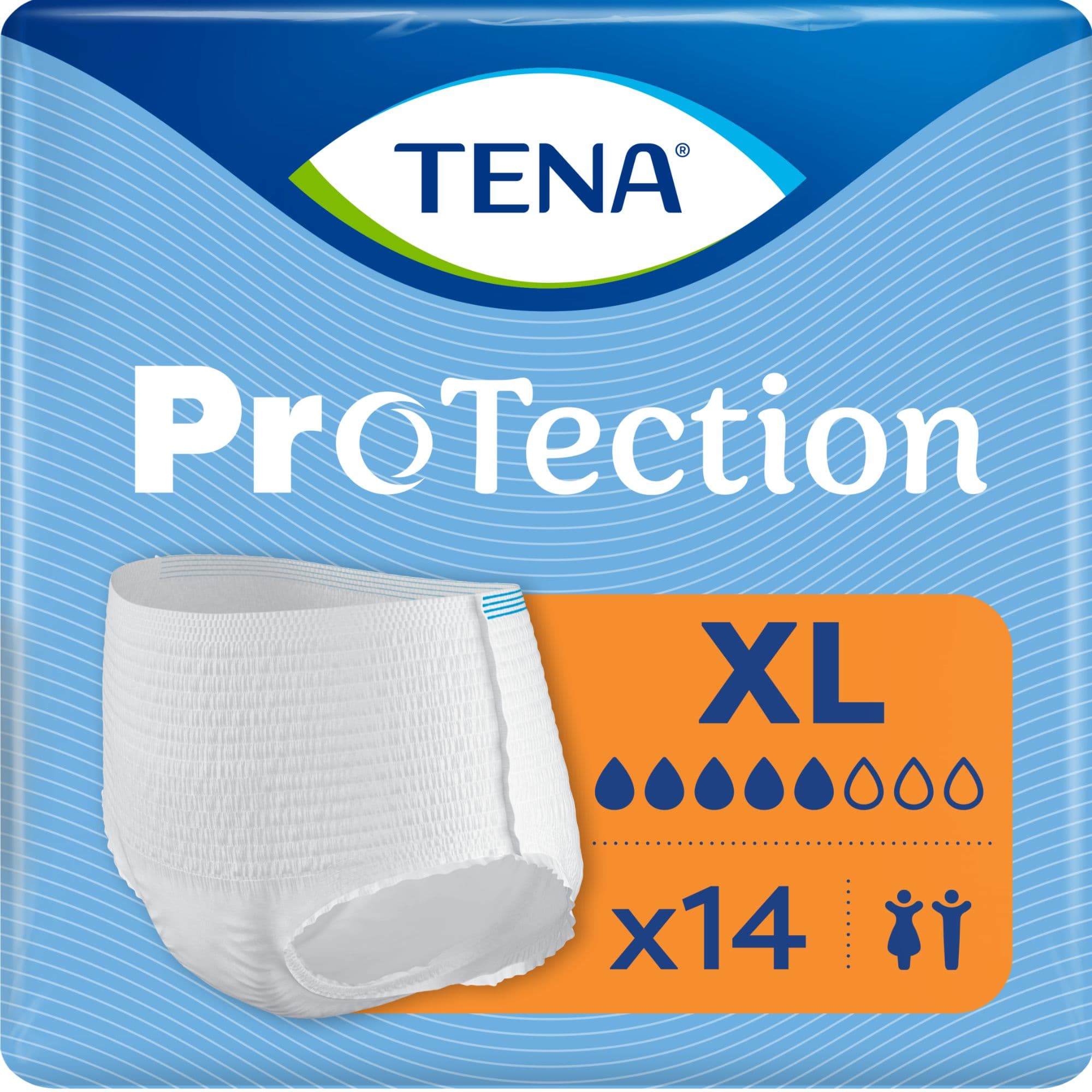 TENA Classic Protective Adult Incontinence Pull-Up Underwear, Moderate Absorbency