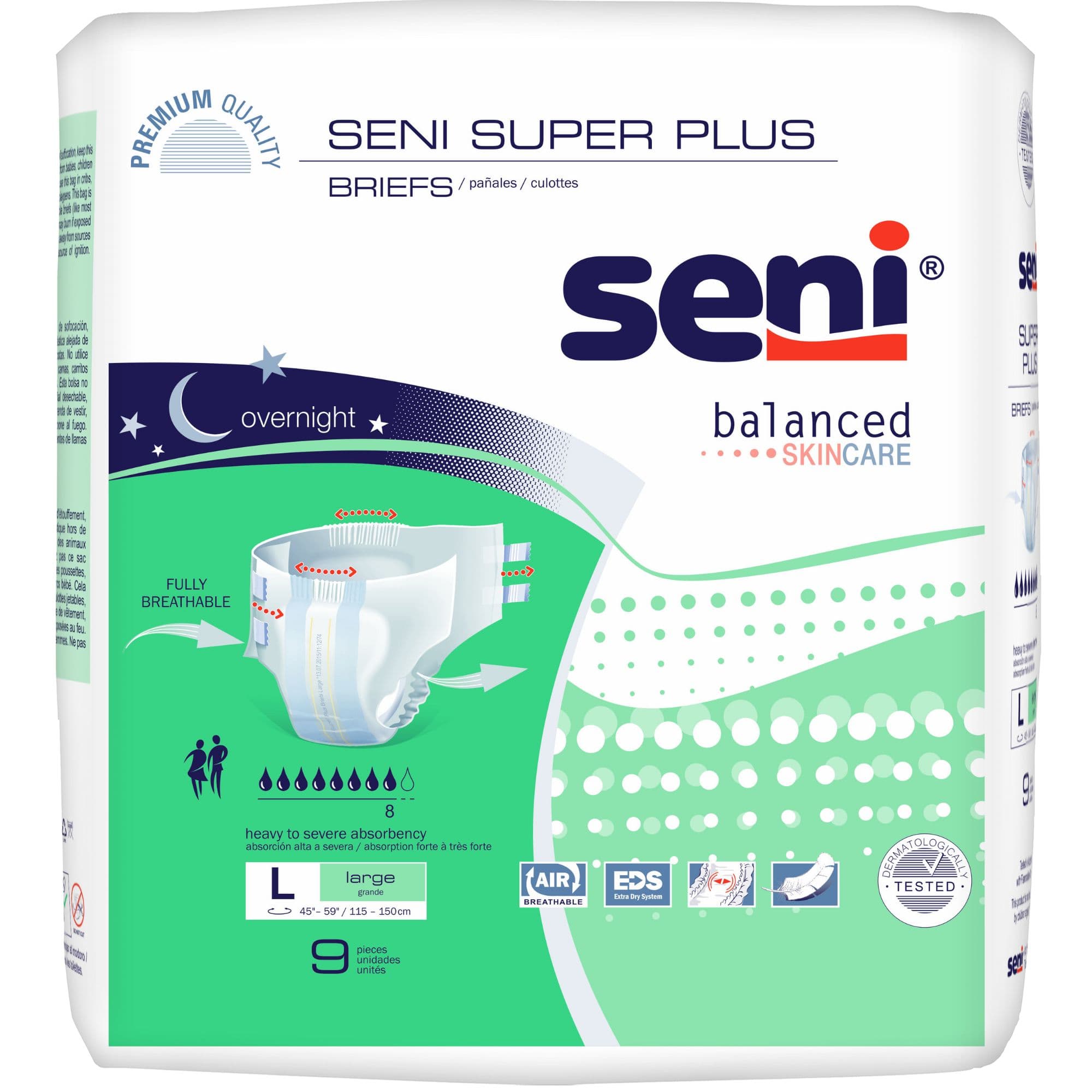 Seni Super Plus Adult Diapers with Tabs