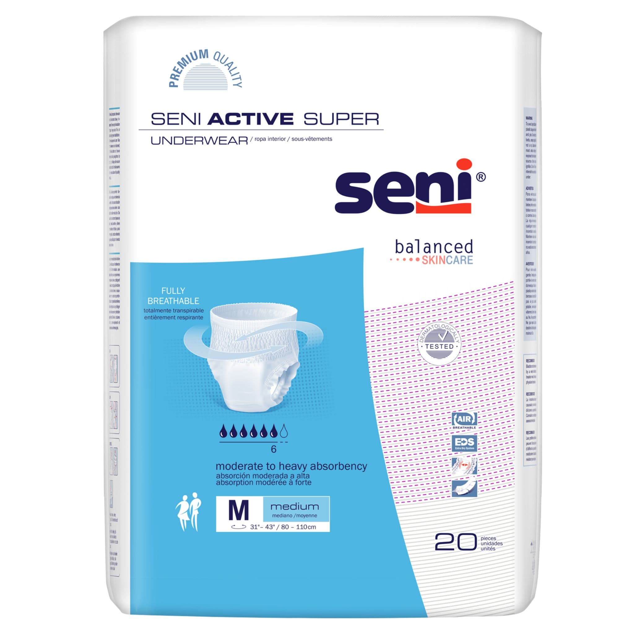 Seni Active Super Pull-Up Underwear