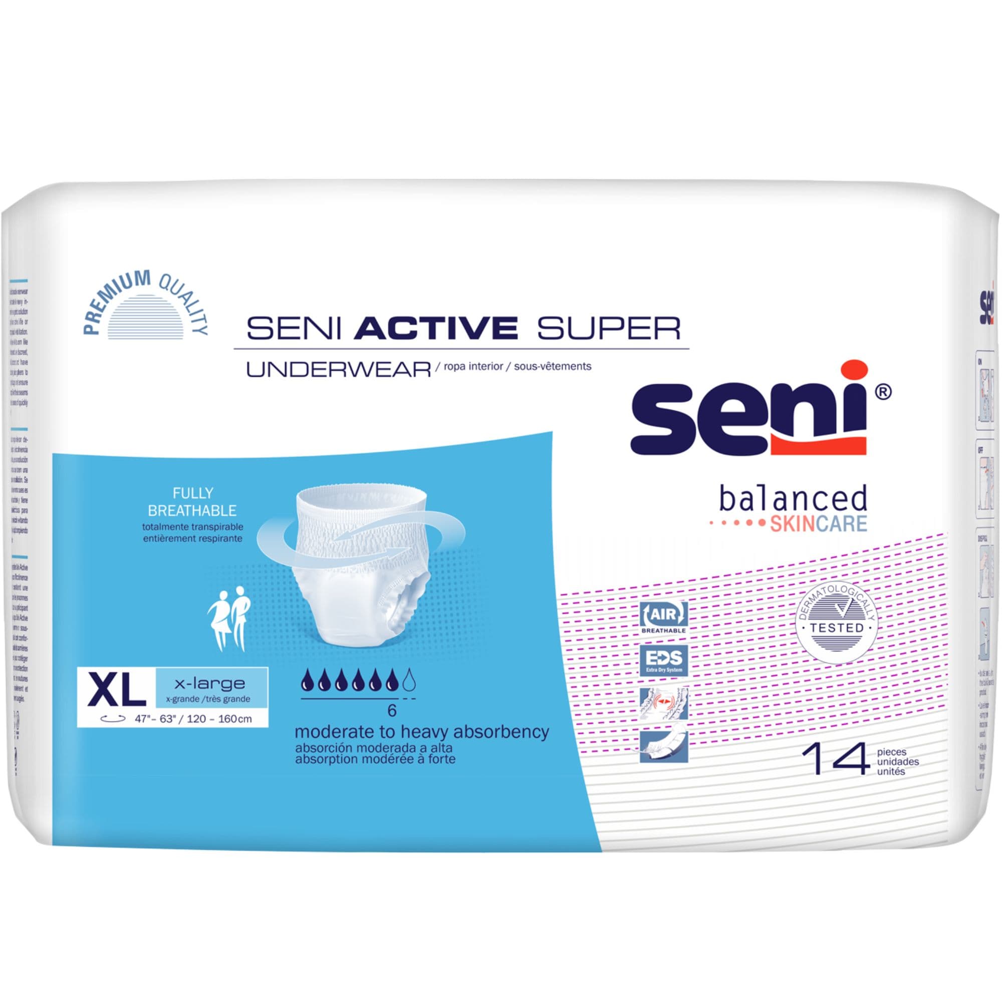 Seni Active Super Pull-Up Underwear