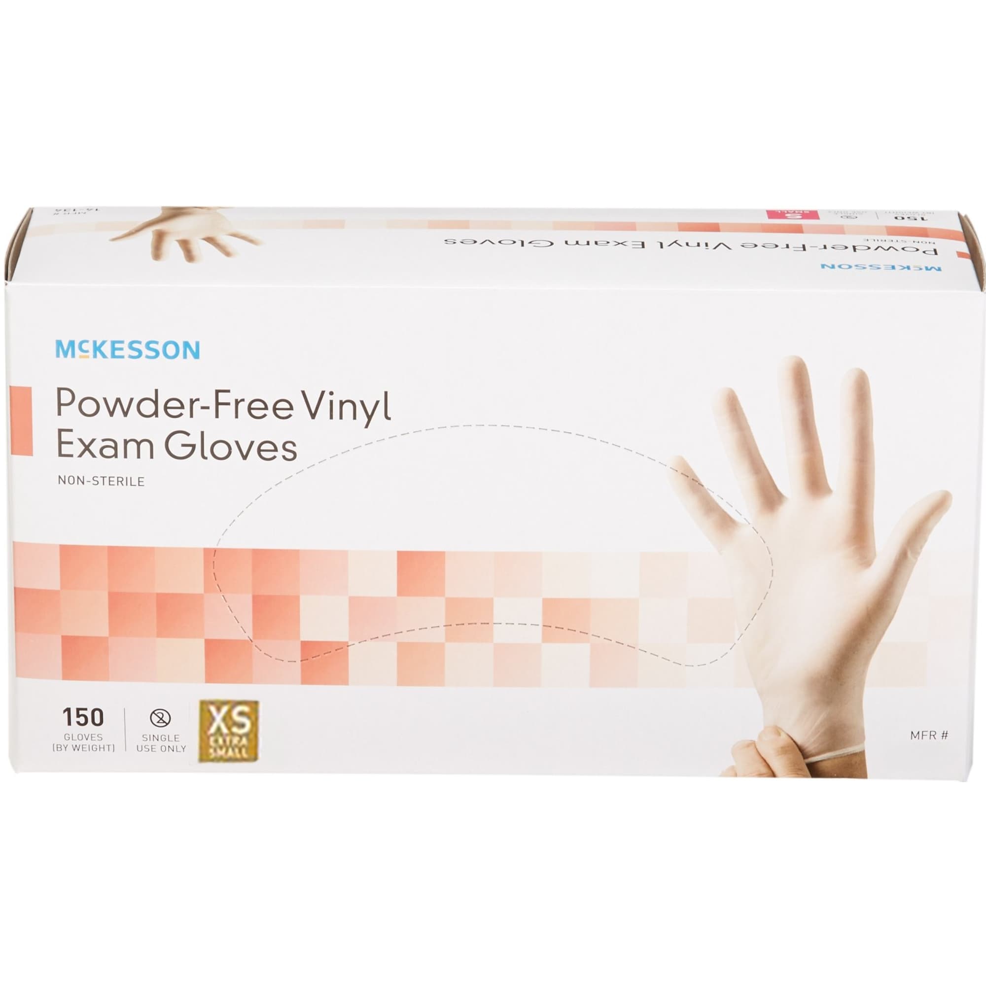 McKesson NonSterile Vinyl Exam Glove