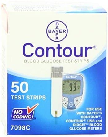 Contour Blood Glucose Test Strips
