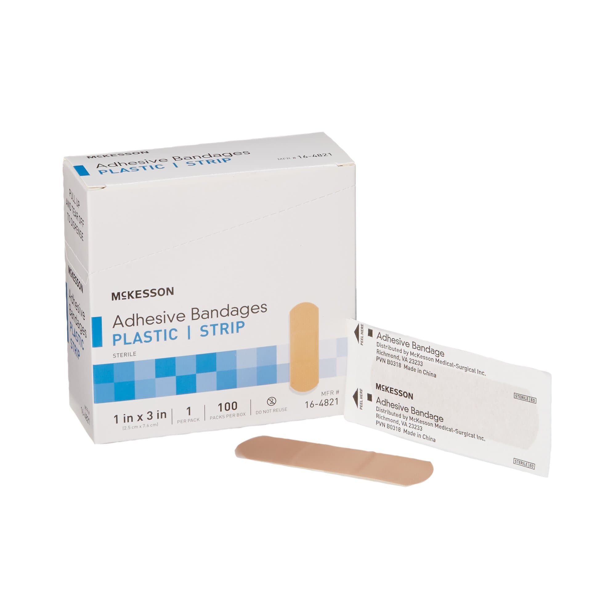 McKesson Plastic Adhesive Strip