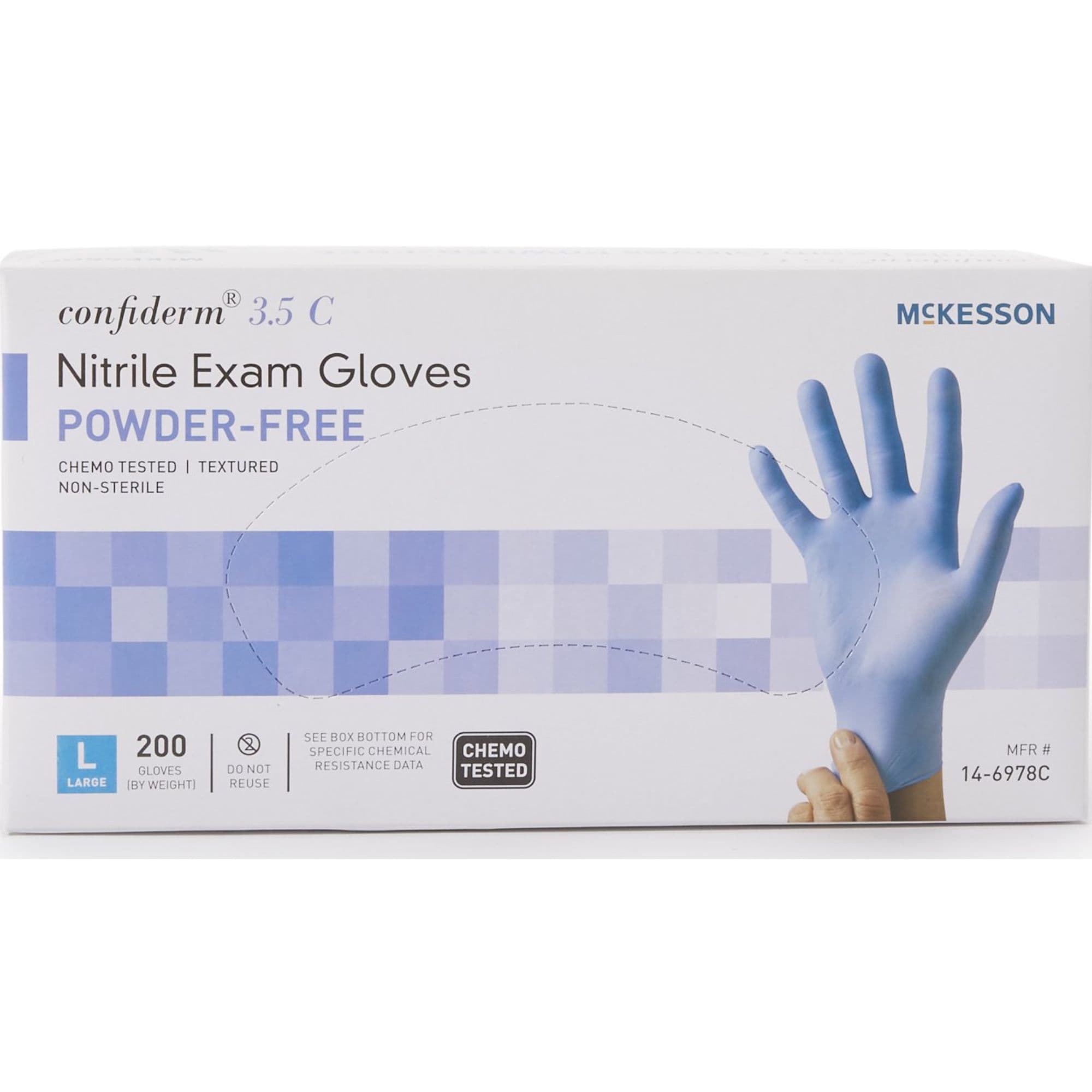 McKesson Confiderm 3.5C Nitrile Gloves