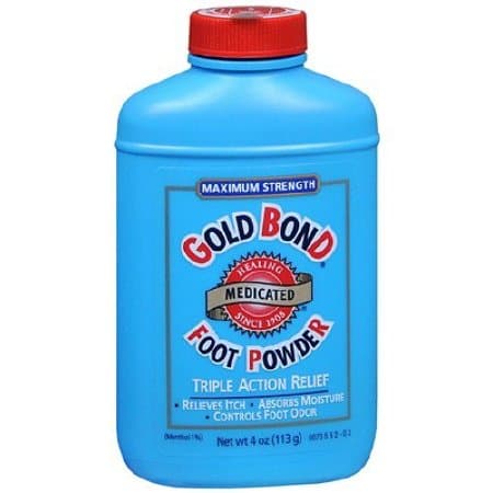 Gold Bond Foot Powder, 4 oz. Menthol Scent Shaker Bottle