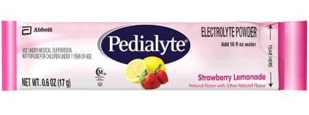 Pedialyte Electrolyte Powder Packs, Strawberry Lemonade