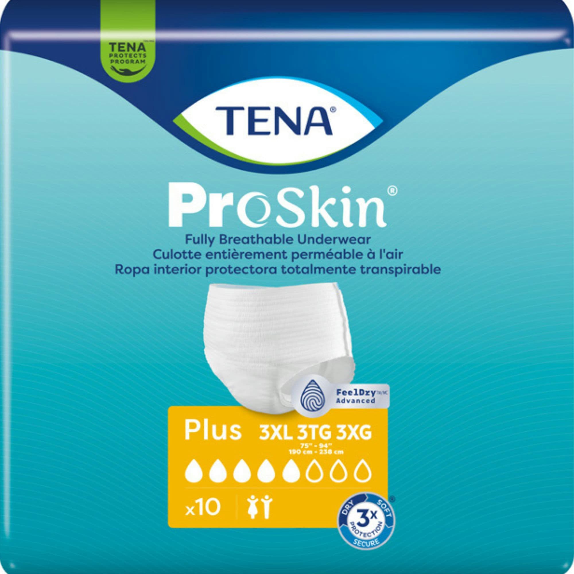 TENA ProSkin Plus Protective Adult Incontinence Pull-Up Underwear