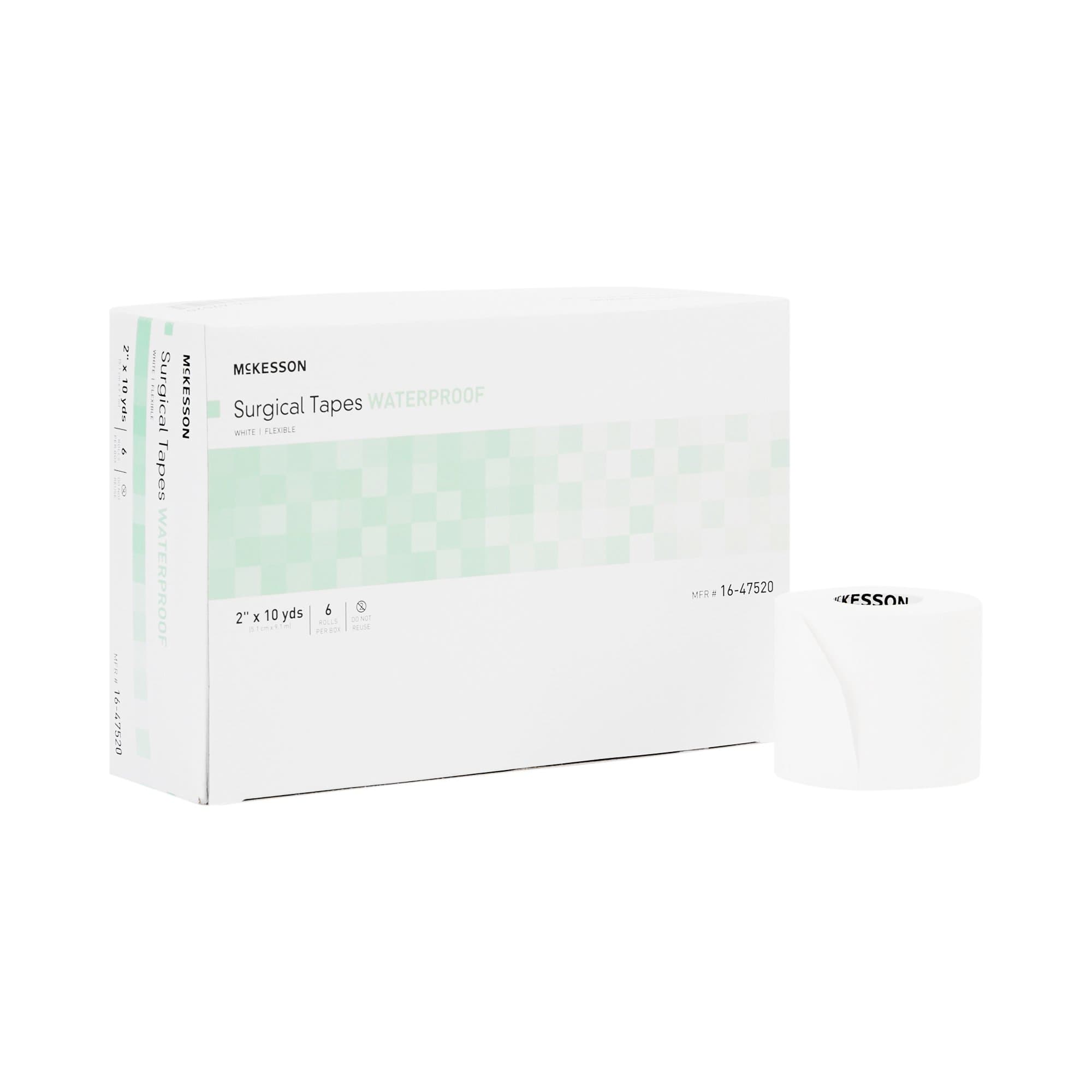 McKesson Waterproof Surgical Tapes, 2" X 10 yds