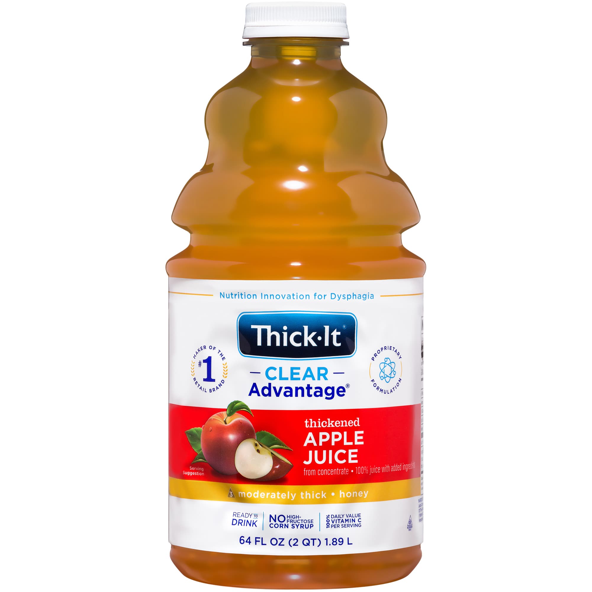 Thick-It Clear Advantage Thickened Apple Juice, Honey Consistency