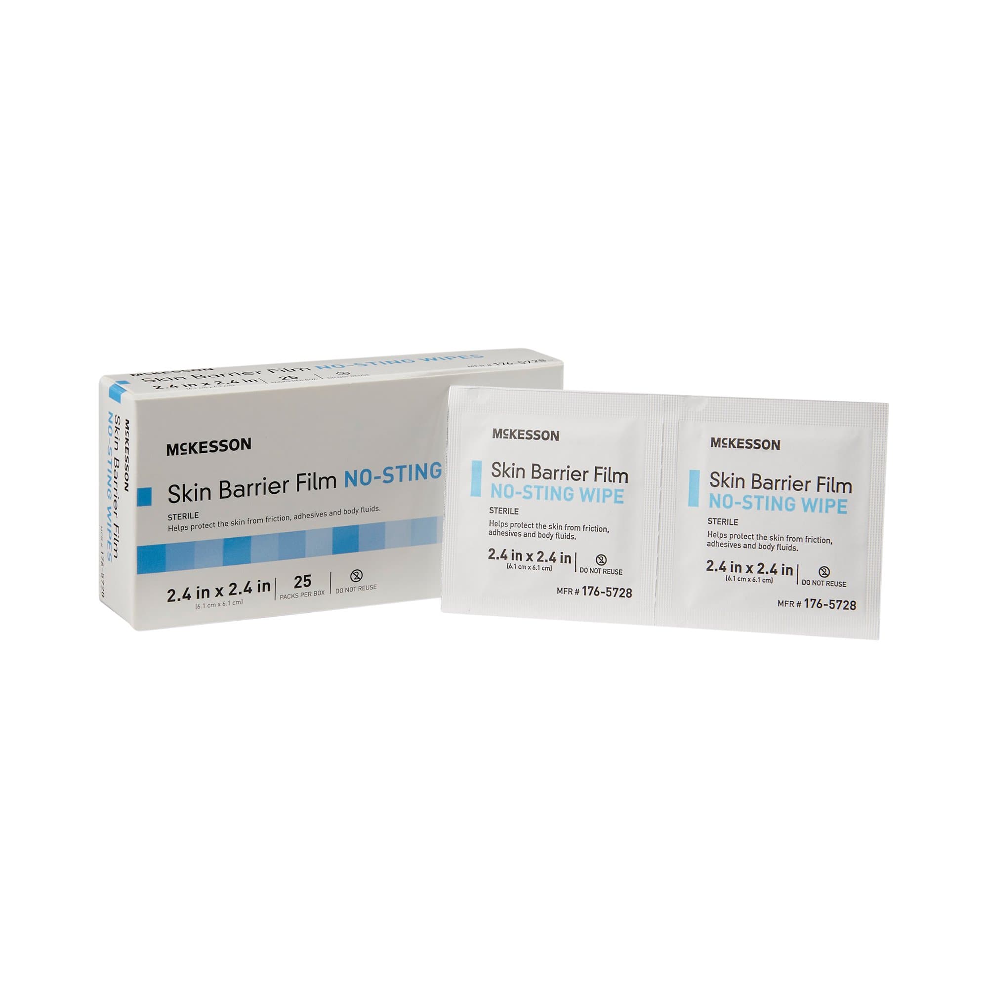 McKesson Skin Barrier Film, No-Sting, Sterile