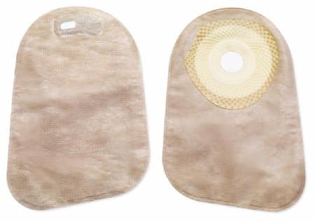 Hollister Premier Colostomy Pouch, 9' Length, 1-3/16' Stoma, Pre-Cut, Beige