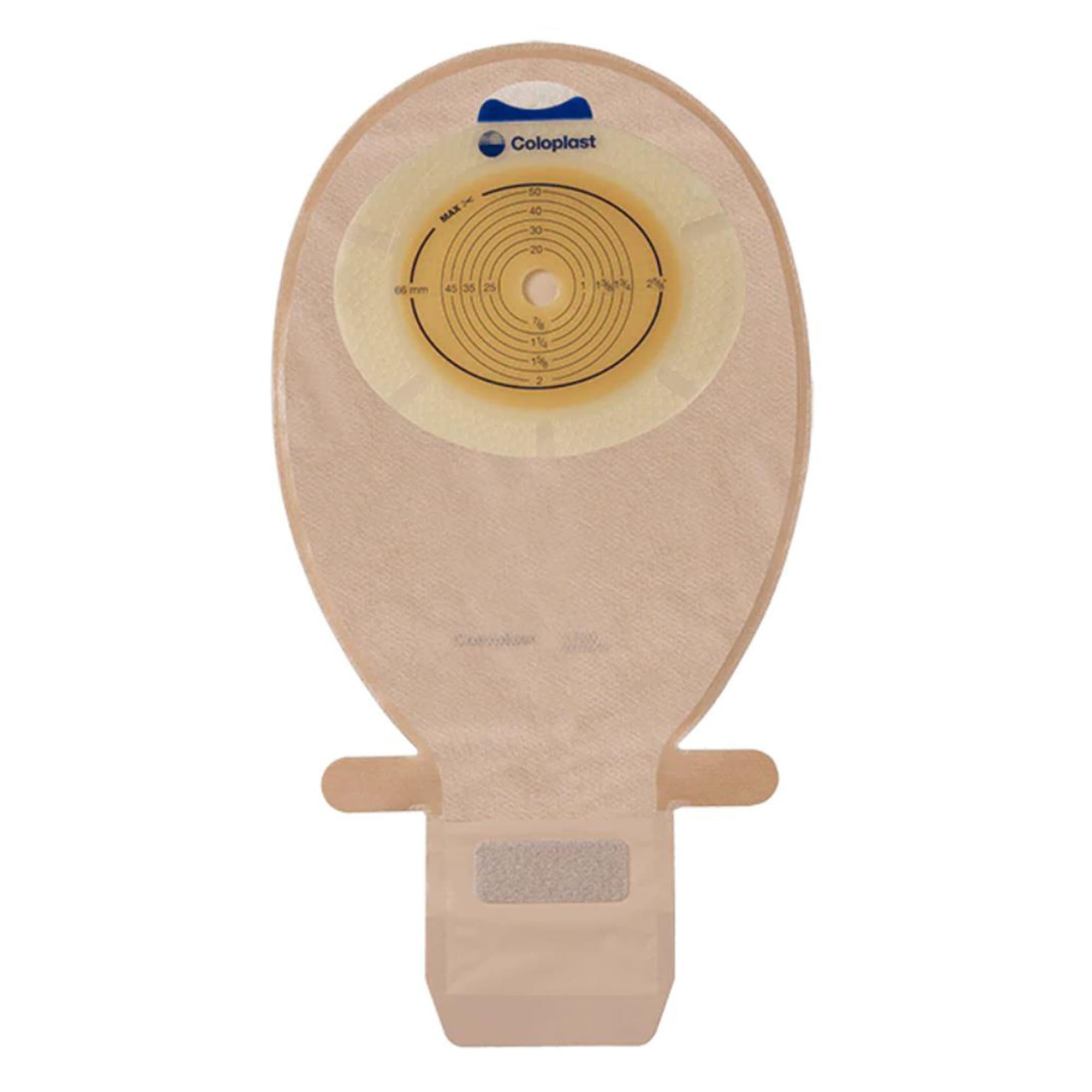 Coloplast SenSura EasiClose One-Piece System Ostomy Pouch, 1-1/4' Stoma