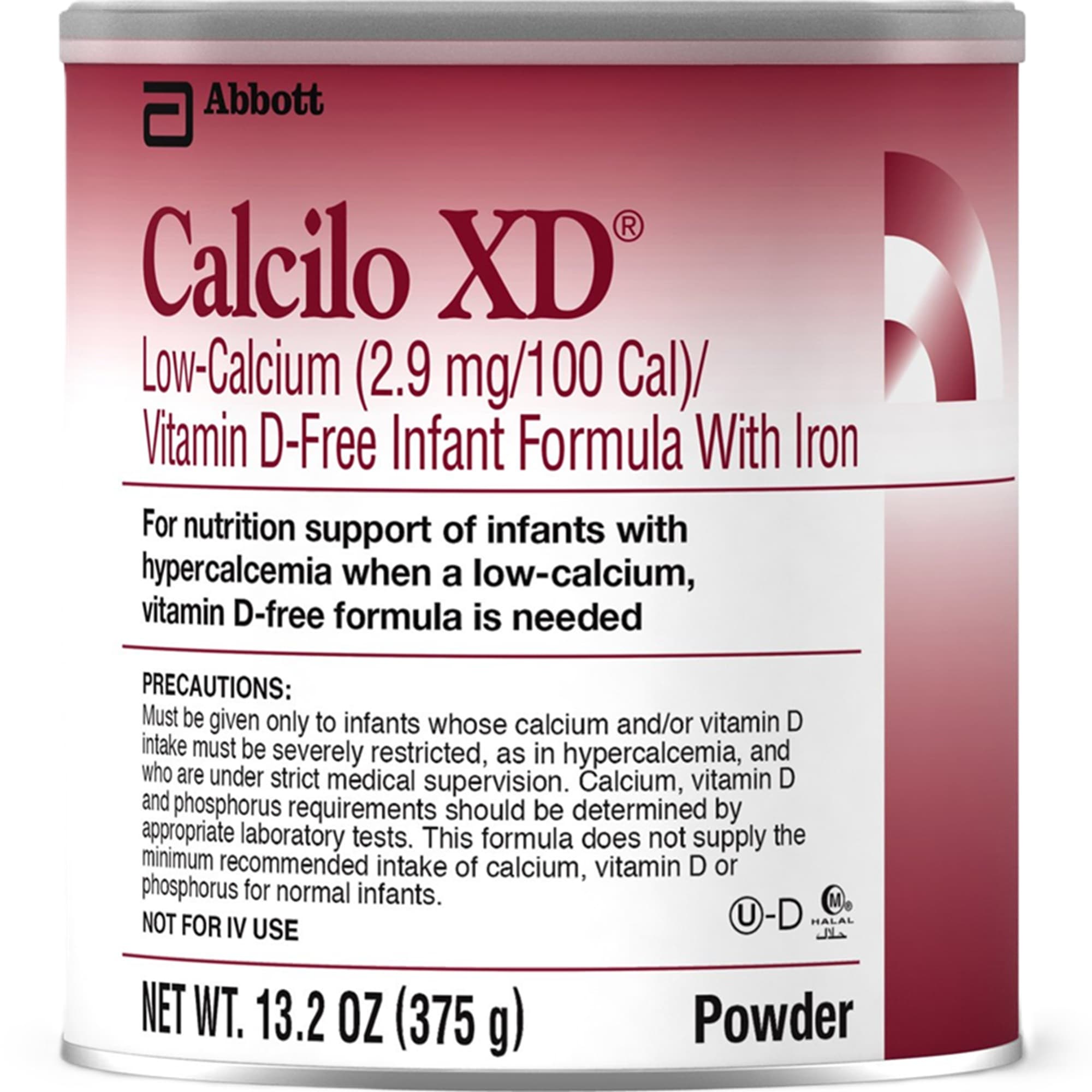 Calcilo XD Low-Calcium Vitamin D-Free Infant Formula with Iron