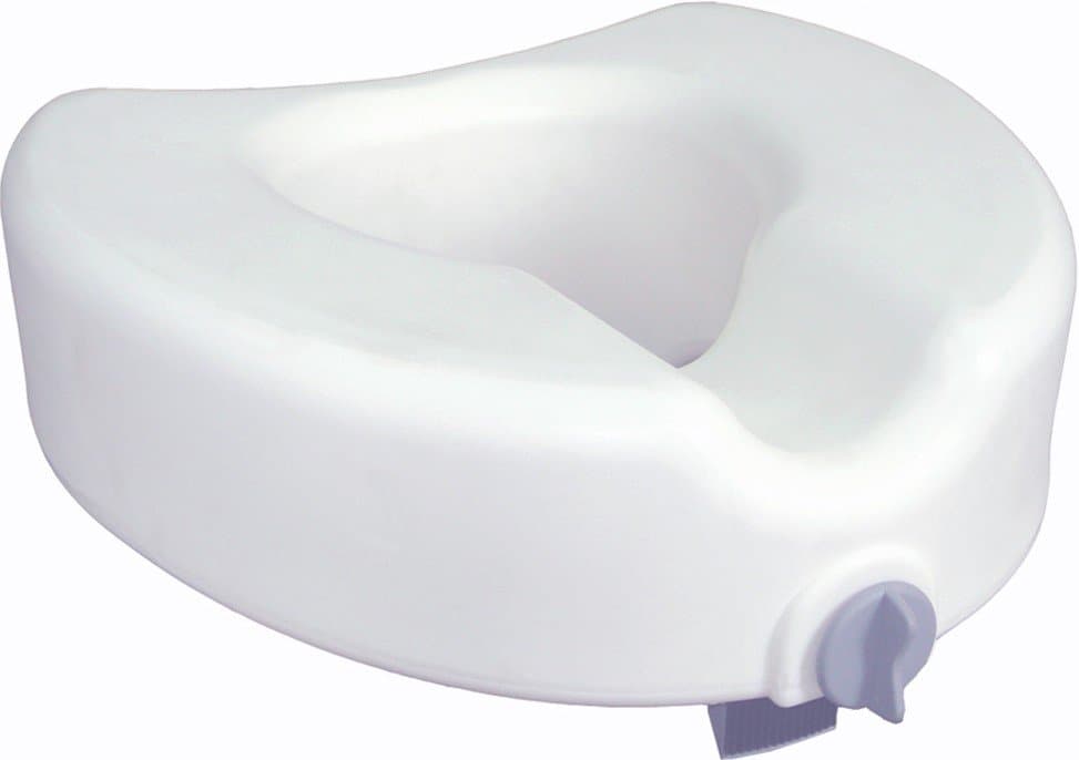 Drive Premium Raised Toilet Seat, 17 x 16½ x 4½ Inch