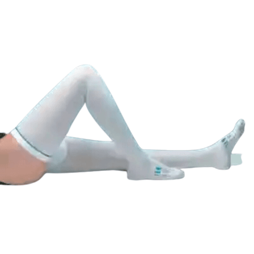 T.E.D. Anti-Embolism Thigh High Inspection Toe Stockings for Continuing Care, Regular