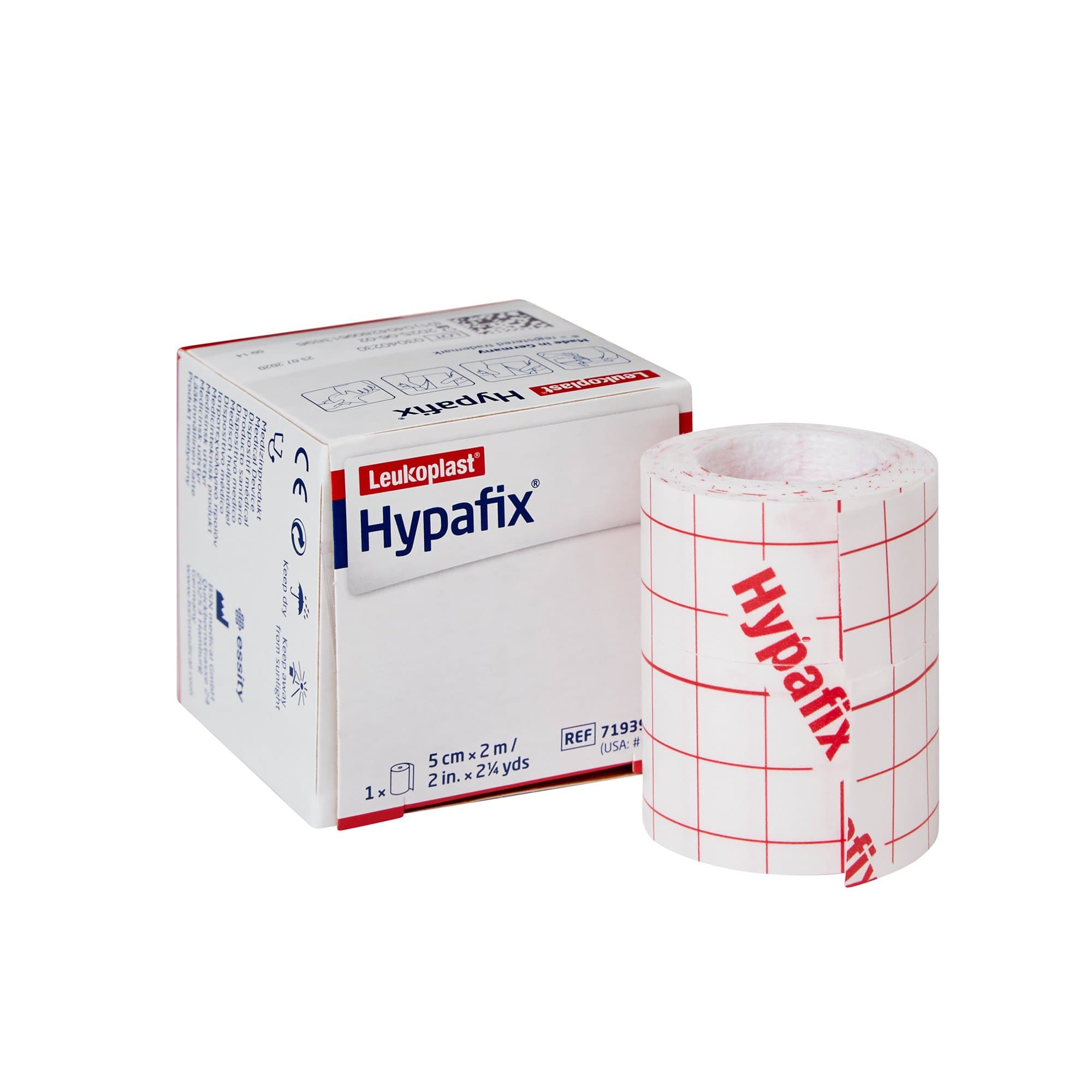 Hypafix Dressing Retention Sheet, 2" X 2 yd