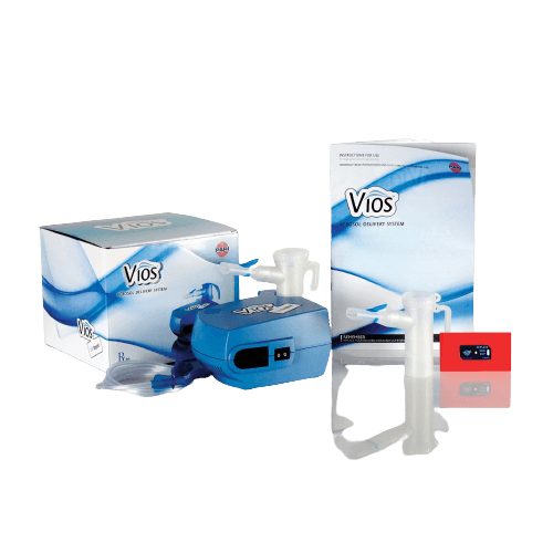 Vios LC Sprint Compressor Nebulizer System with 8 mL Medication Cup & Pediatric Aerosol Mask