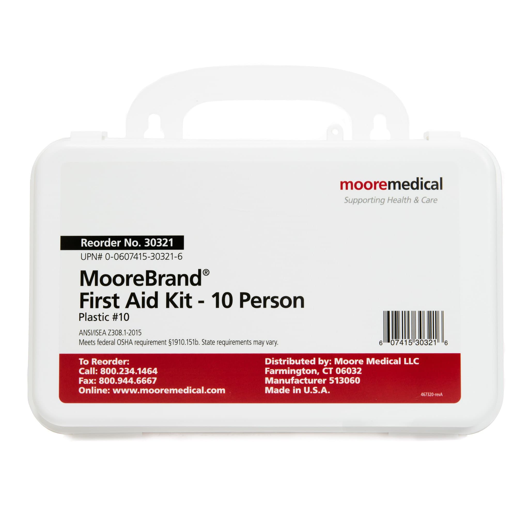 McKesson MooreBrand 10 Person First Aid Kit