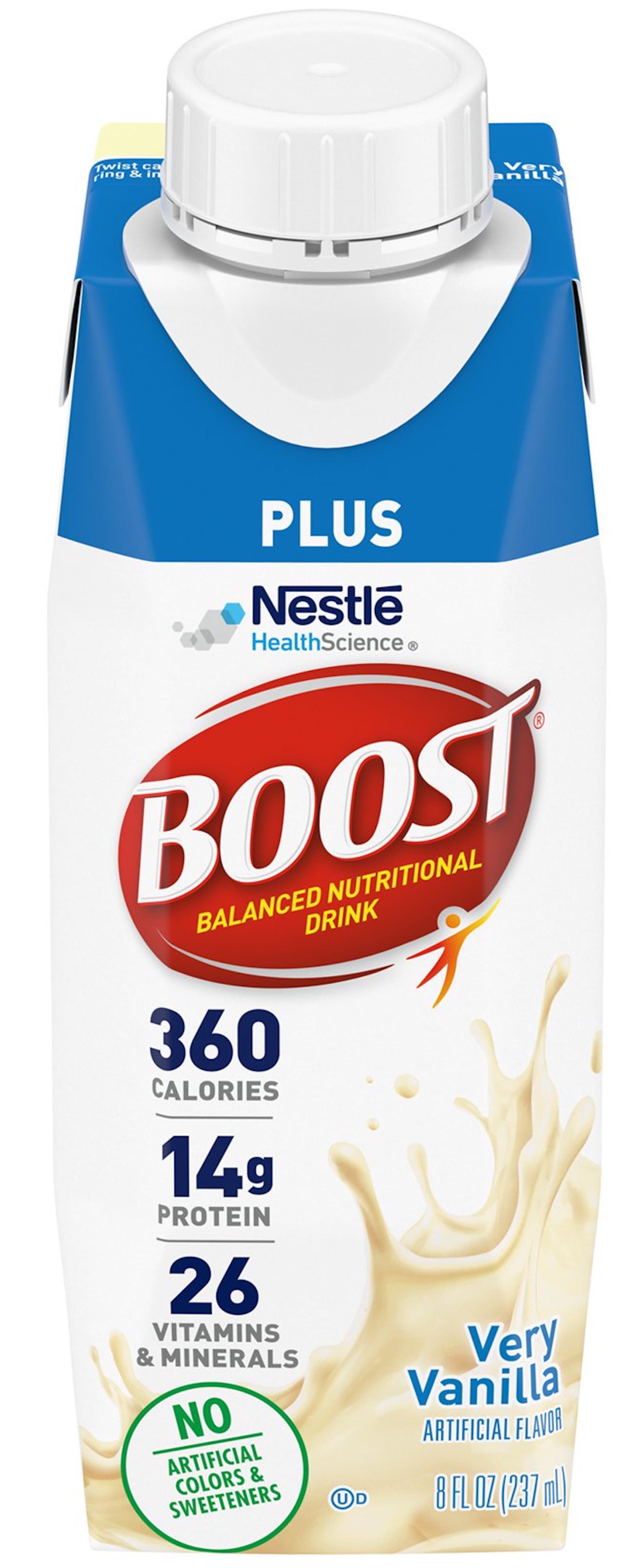Boost Plus Balanced Nutritional Drink, Very Vanilla