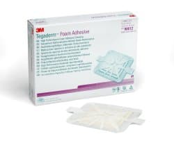 3M Tegaderm Foam Adhesive High Performance Foam Adhesive Dressing, 5-5/8 X 5-5/8"