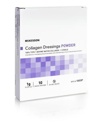 McKesson Collagen Dressings Powder, 1g