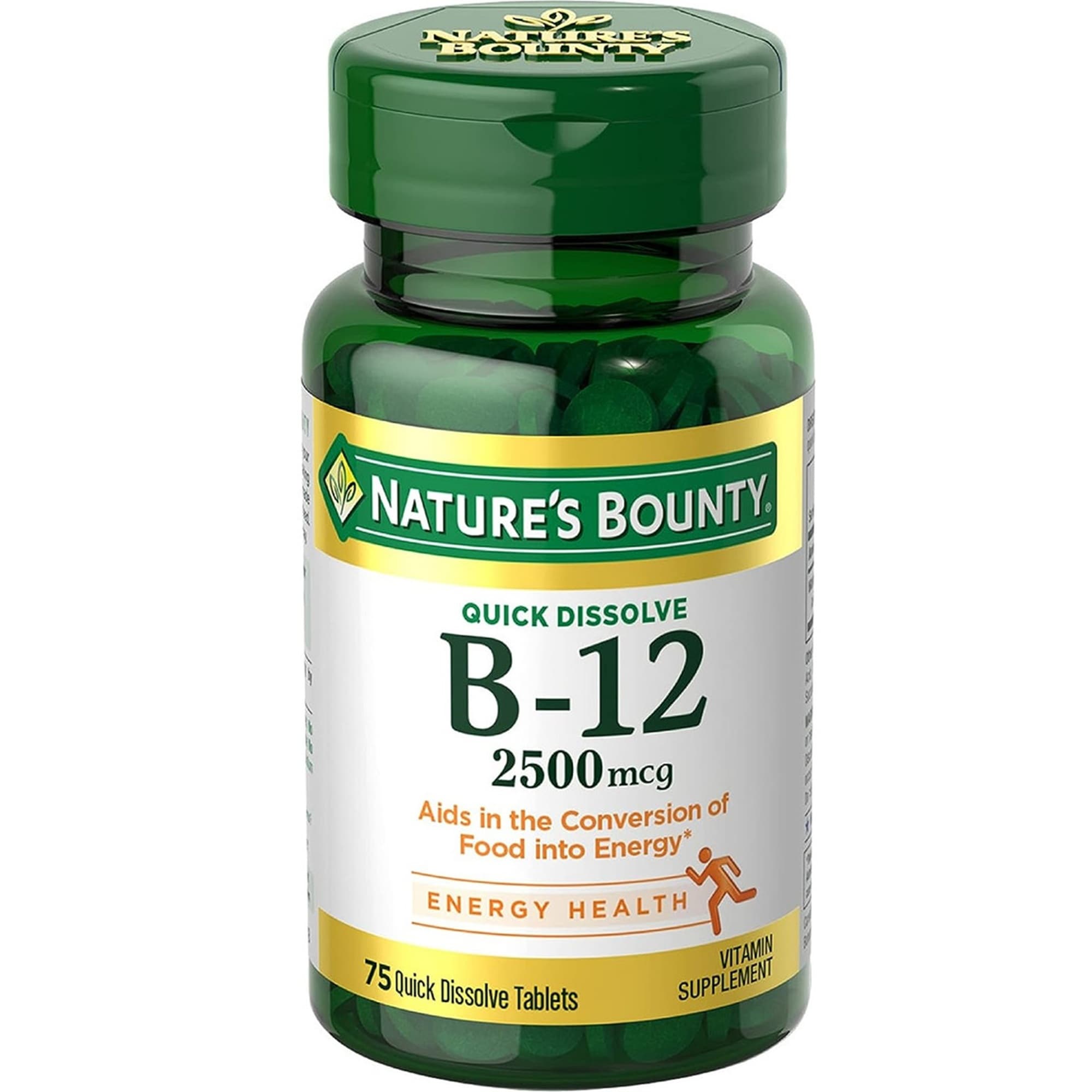 Nature's Bounty Vitamin B12, 2500 mcg