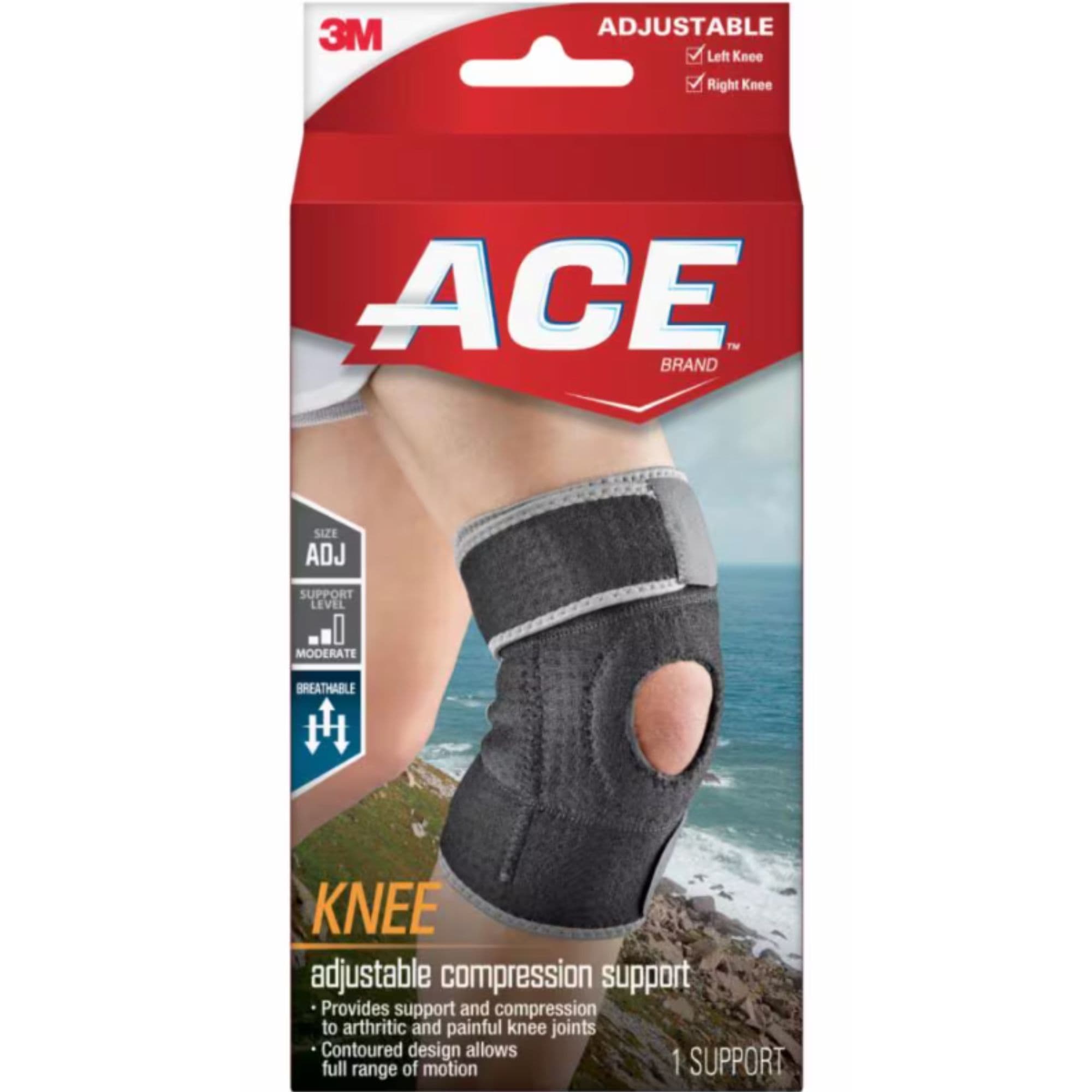 3M ACE Adjustable Compression Knee Brace