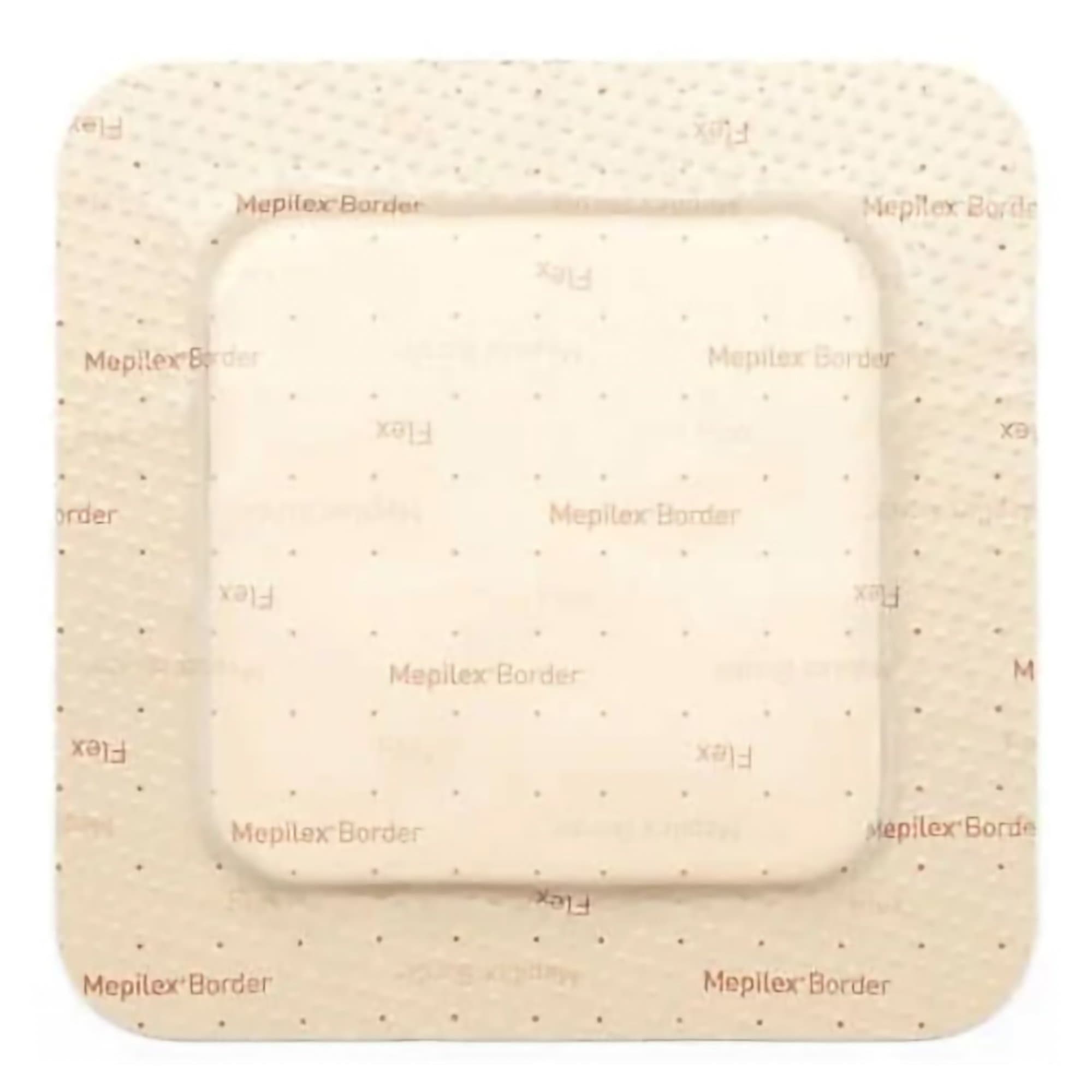 Molnlycke Mepilex Border Flex Self-Adherent Soft Silicone Foam Dressing, 3 X 3"