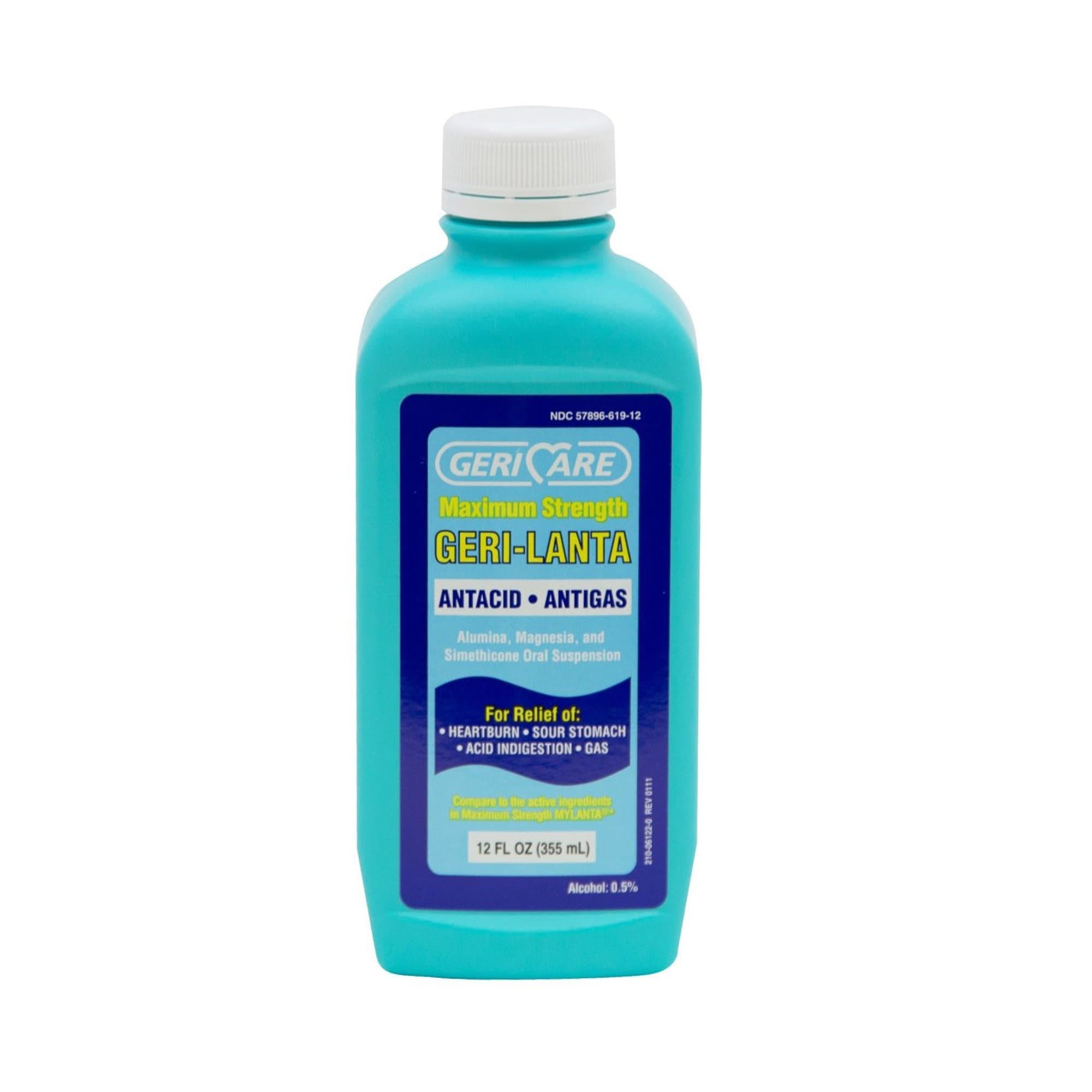 Geri-Care Maximum Strength Geri-Lanta Antacid, Original Flavor, 12 oz.