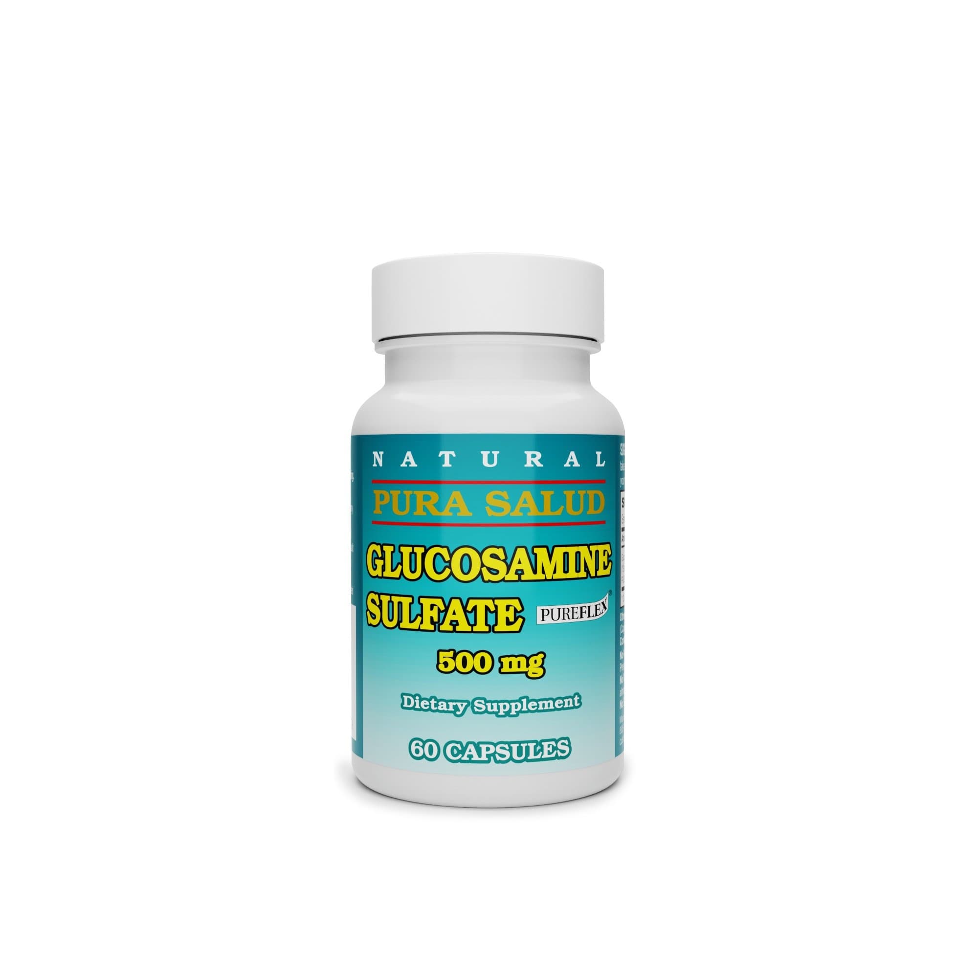 Pura Salud Glucosamine Sulfate Joint Health Supplement, 500 mg, 60 Capsules