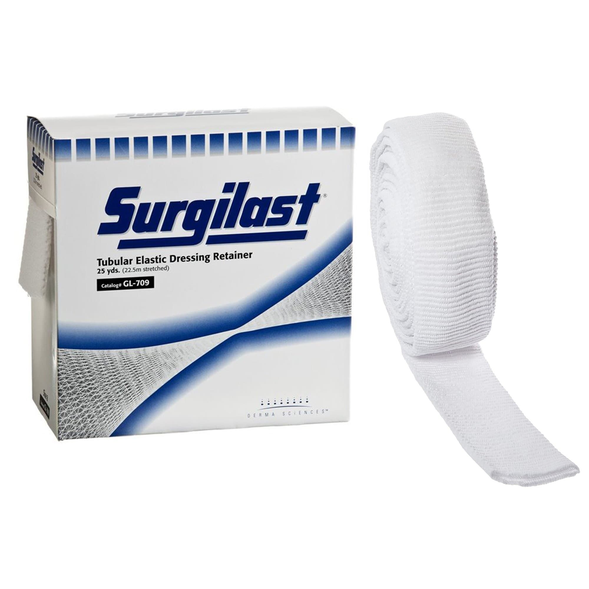 Surgilast Latex Free Tubular Elastic Dressing Retainer, 25 yds
