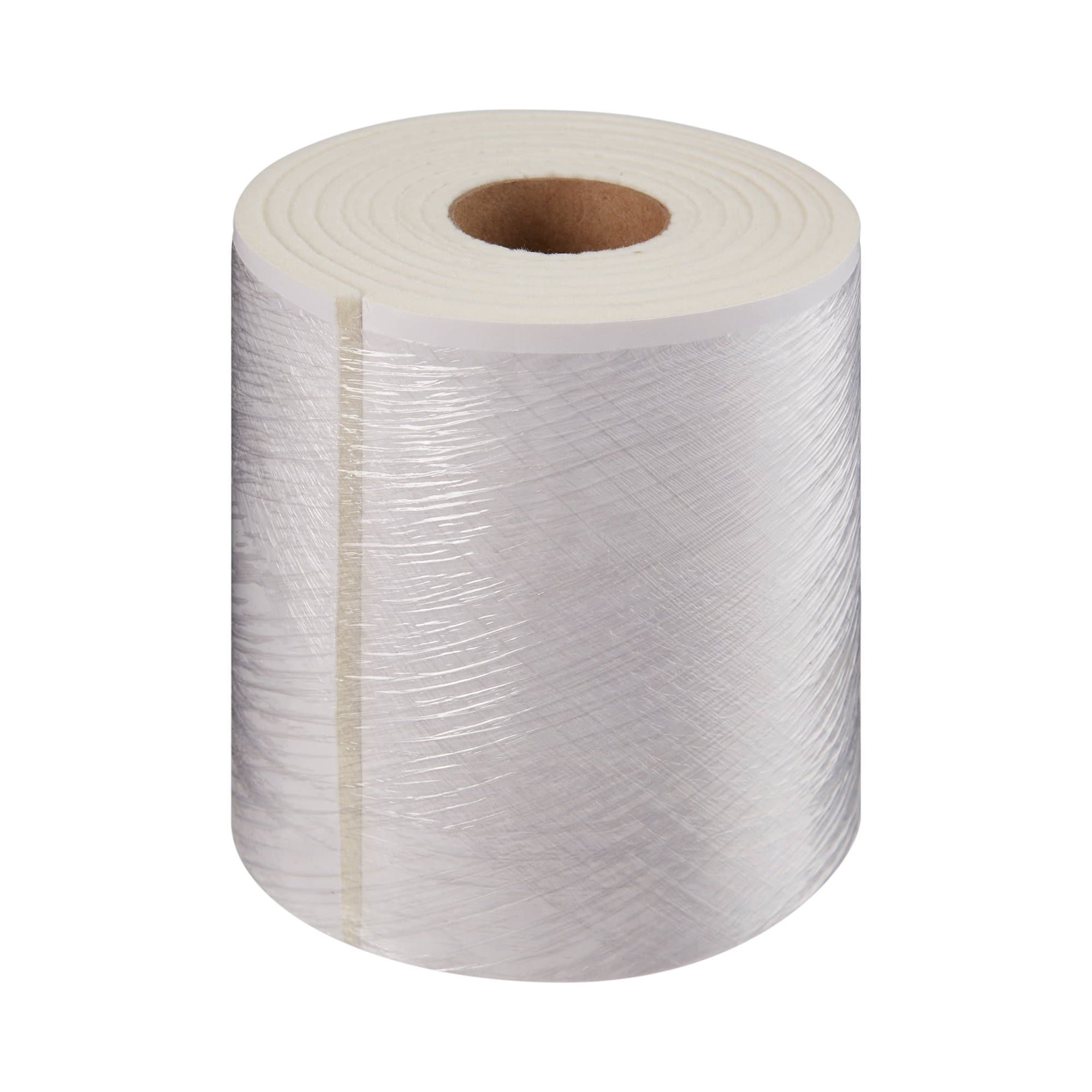 McKesson White Wool/Rayon Adhesive Orthopedic Felt Roll, 6" x 2.5 yd