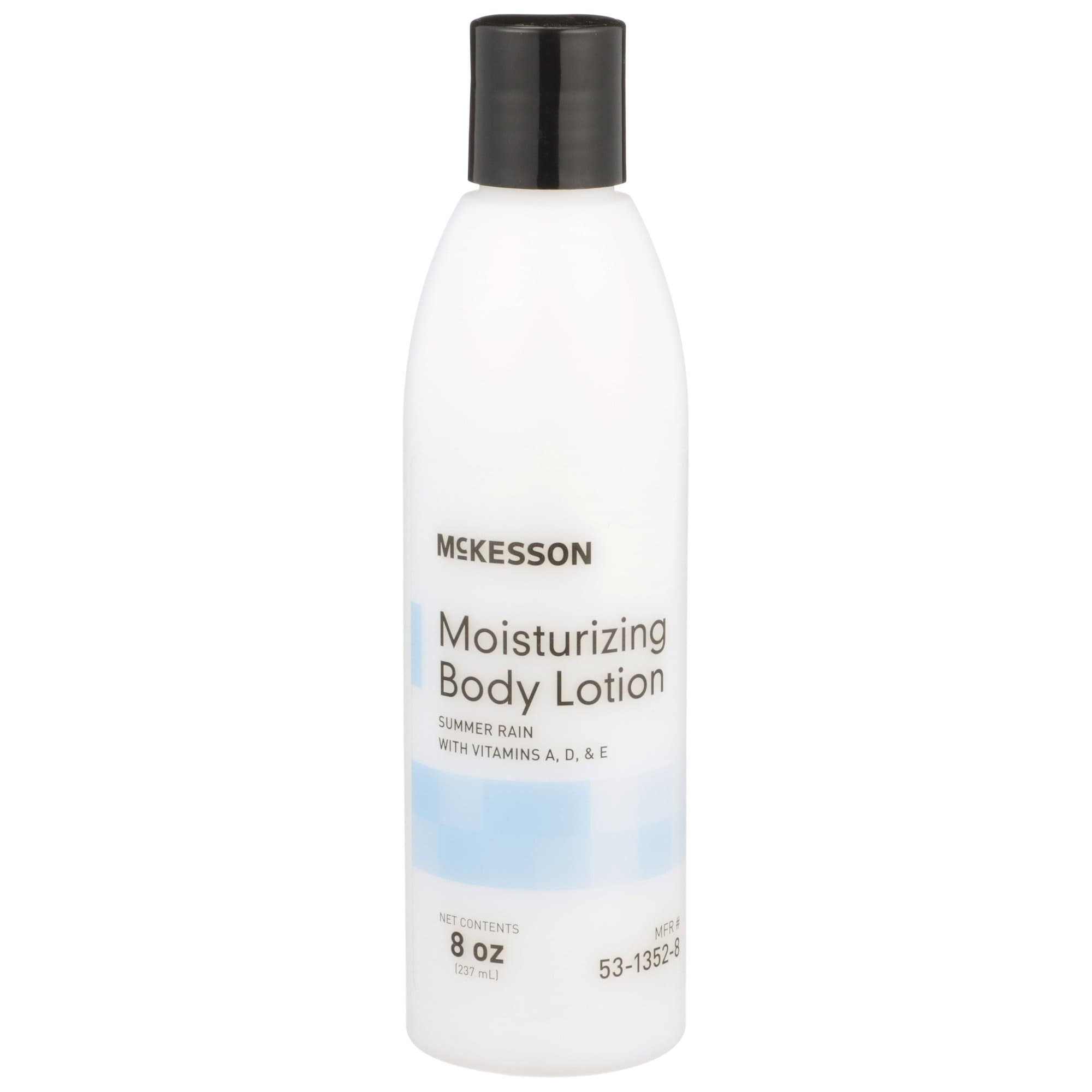 McKesson Moisturizing Body Lotion, Vitamin A, D & E, Summer Rain Scent, 8 oz.