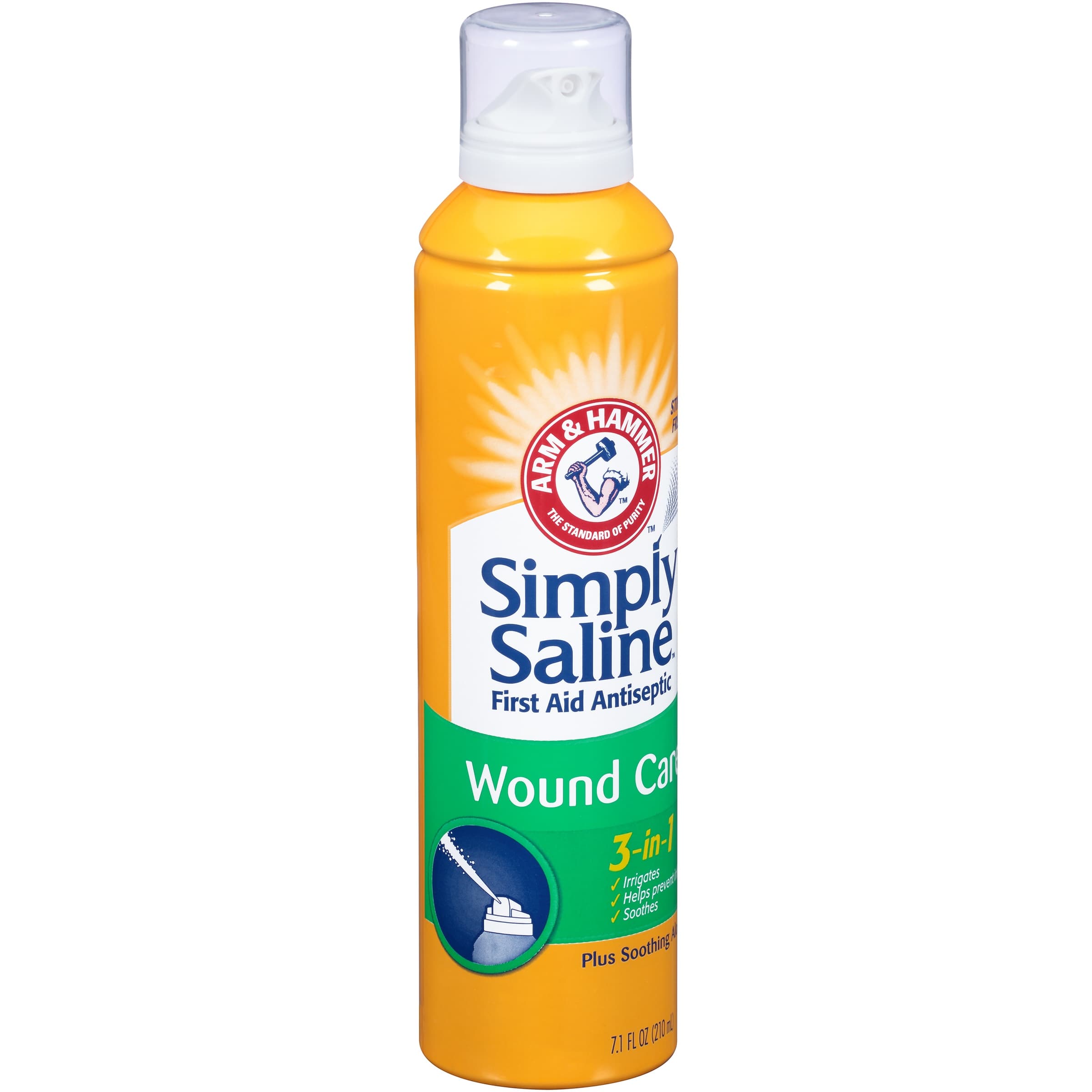 Arm & Hammer Simply Saline 3 in 1 Antiseptic Spray, 7.1 oz.