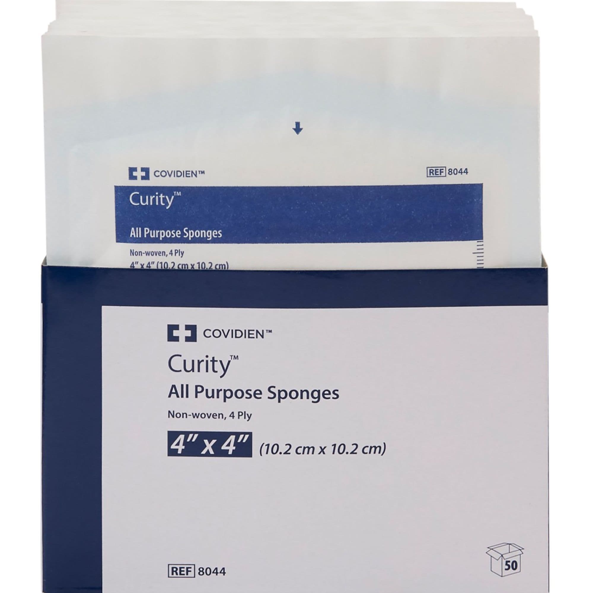 Curity All-Purpose Non-Woven 4-Ply Sponges