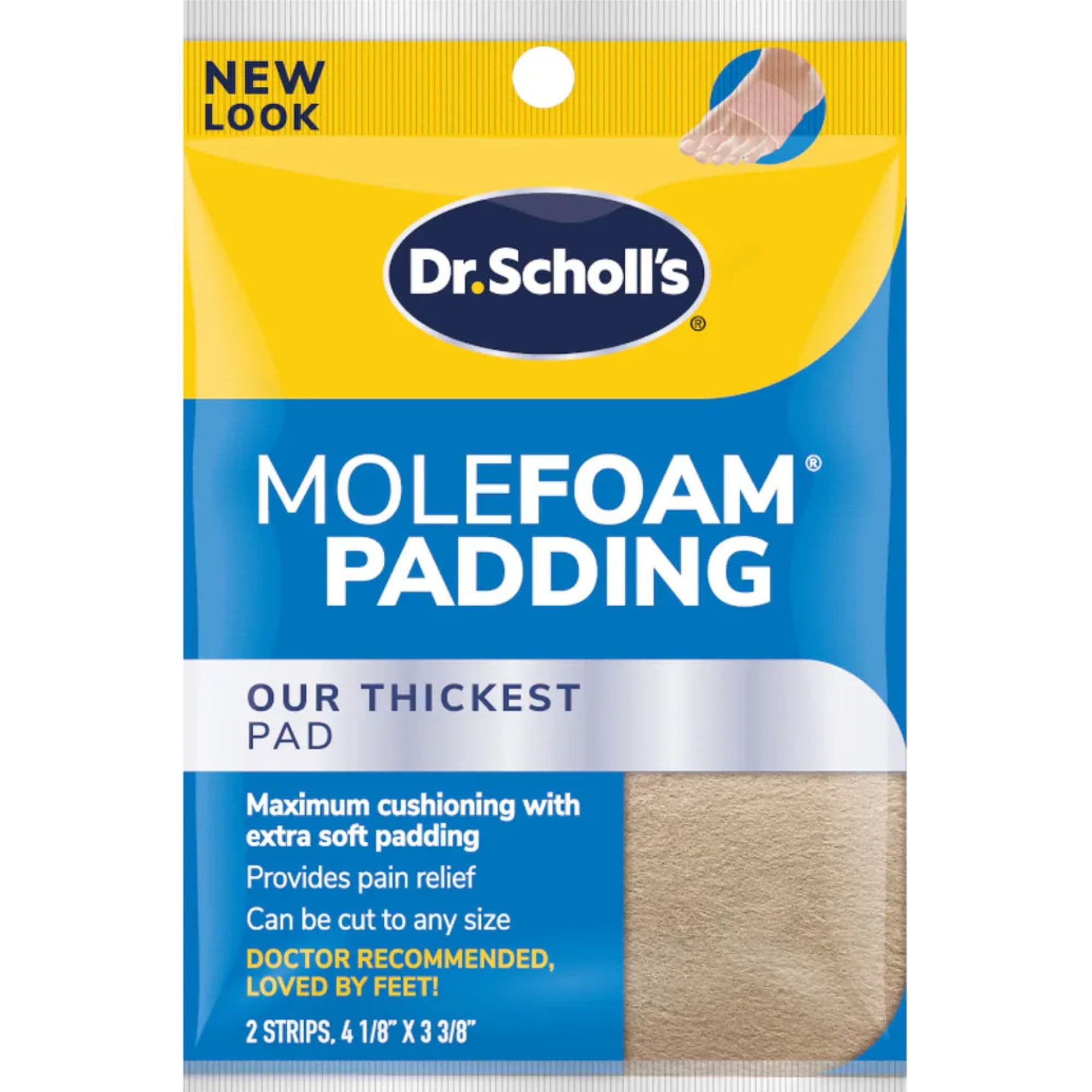 Dr. Scholl's Molefoam Padding