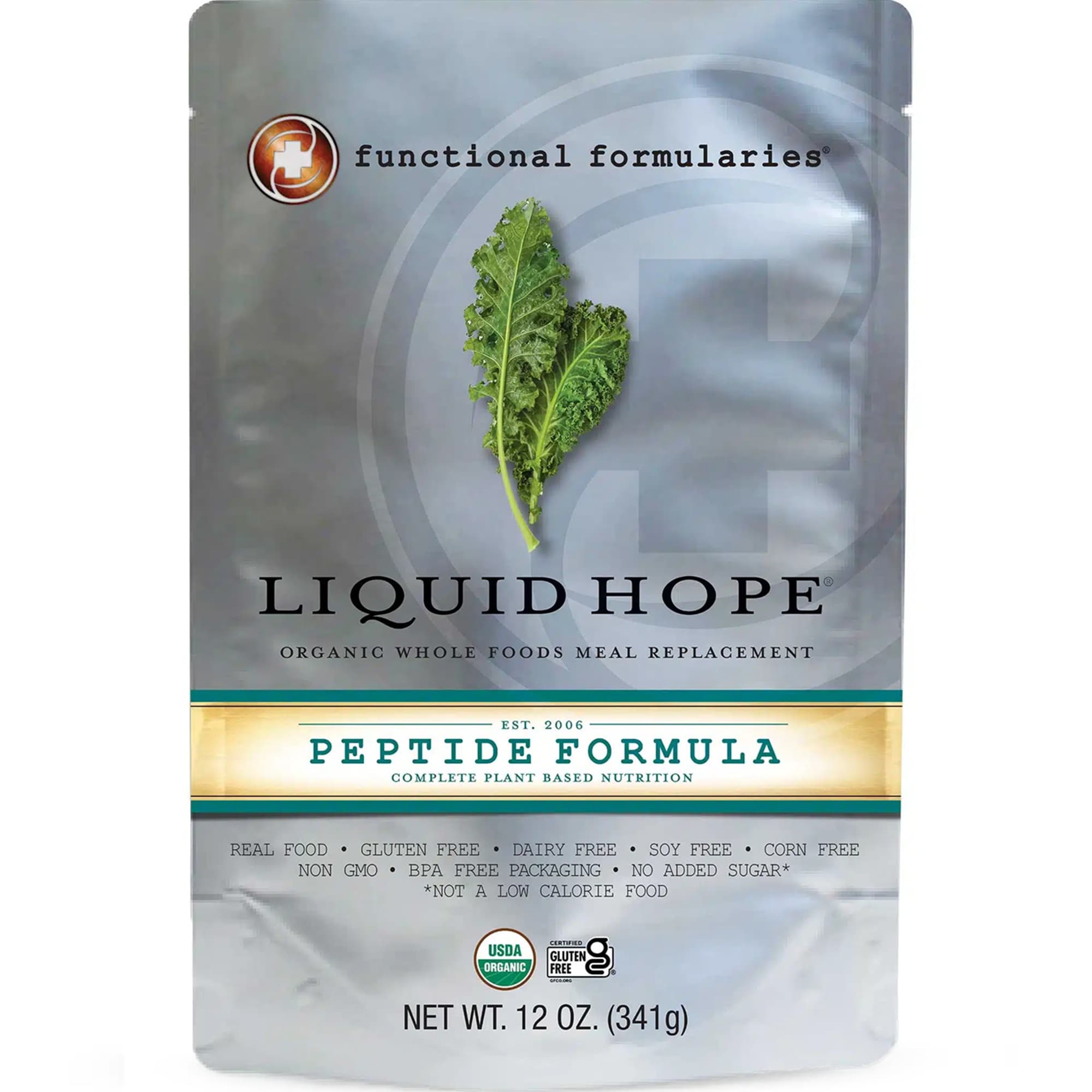 Functional Formularies Liquid Hope Peptide Supplemental Formula