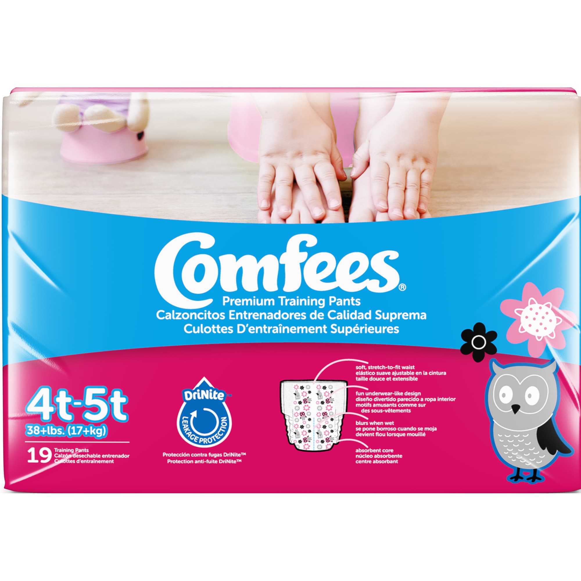Comfees Girls Premium Training Pants