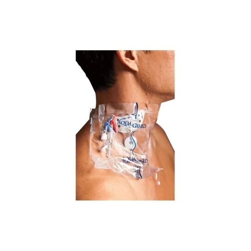 AquaGuard Moisture Barrier Sheet Shower Cover, 7 X 7"