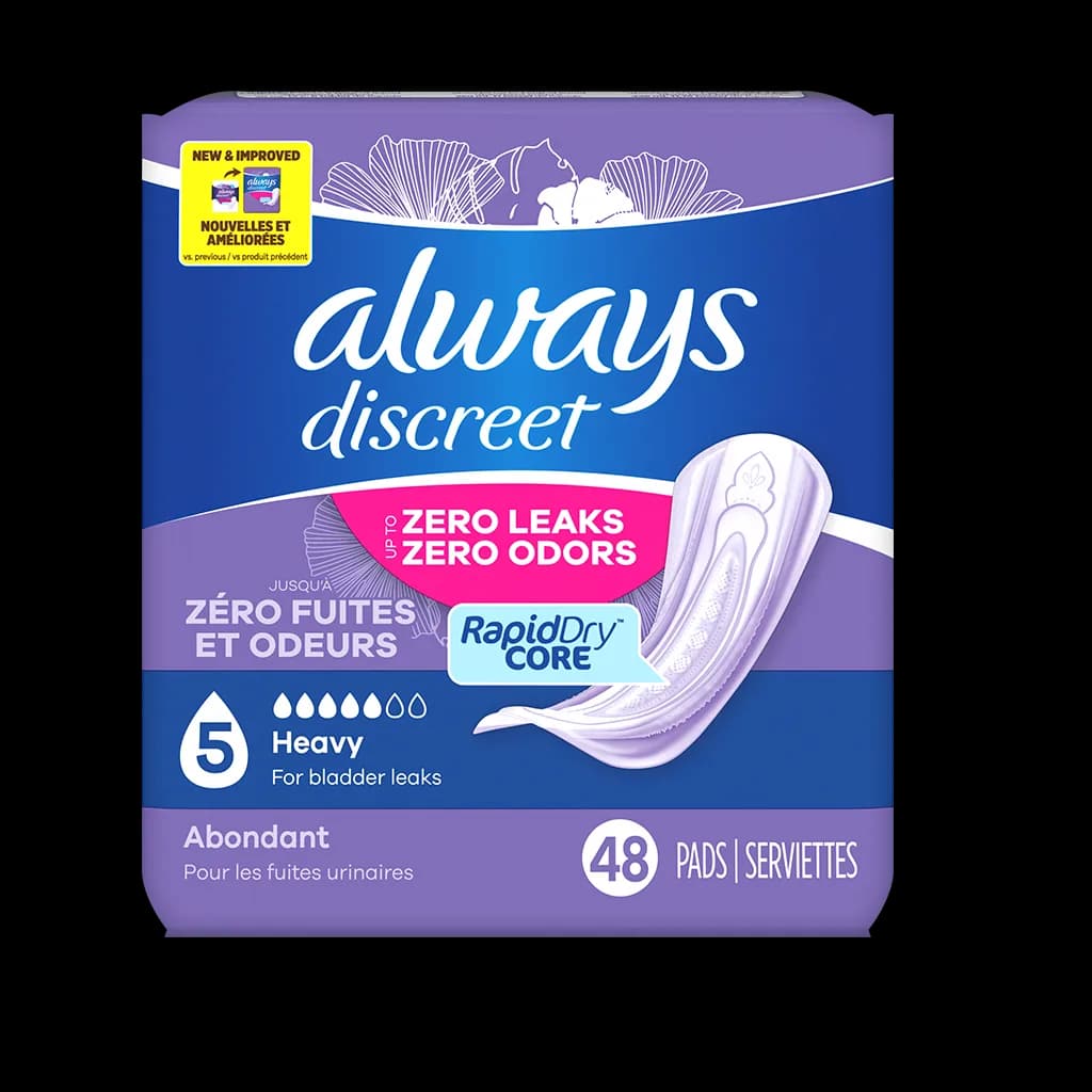 Always Discreet Heavy Regular Incontinence Pads