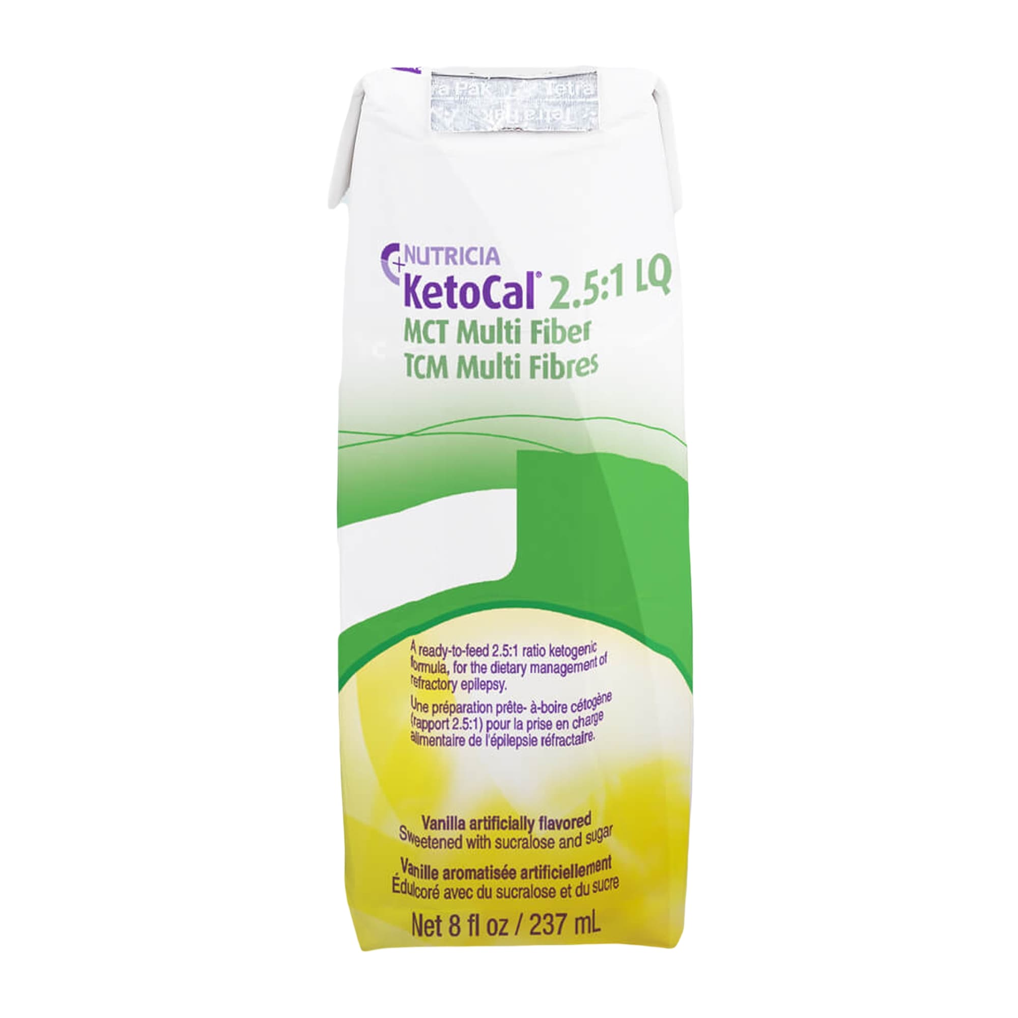 KetoCal 2.5:1 Liquid Ketogenic Formula, Vanilla, 8 oz