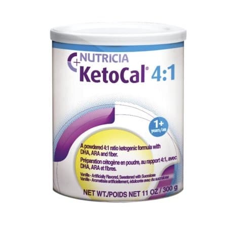 KetoCal 4:1 Oral Supplement, Vanilla Flavor, Powder