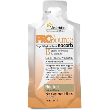 ProSource NoCarb Protein Supplement, Unflavored, 1 oz.