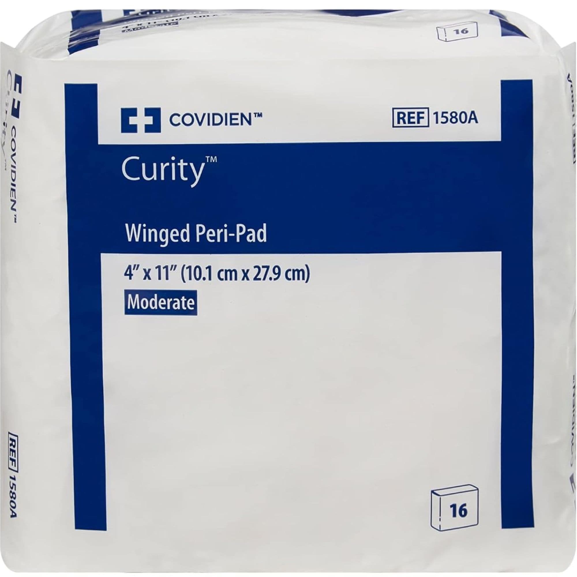 Curity Peri-Pad with Wings, Super Absorbency