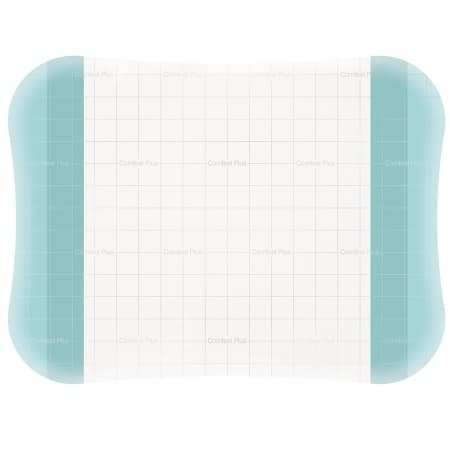 Coloplast Comfeel Plus Transparent Thin Hydrocolloid Dressing, Sterile, 4 X 4"
