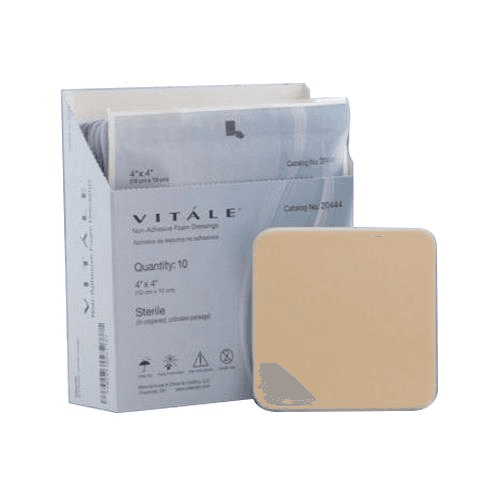 CellEra Vitale Adhesive Foam Dressing, 4" X 4"